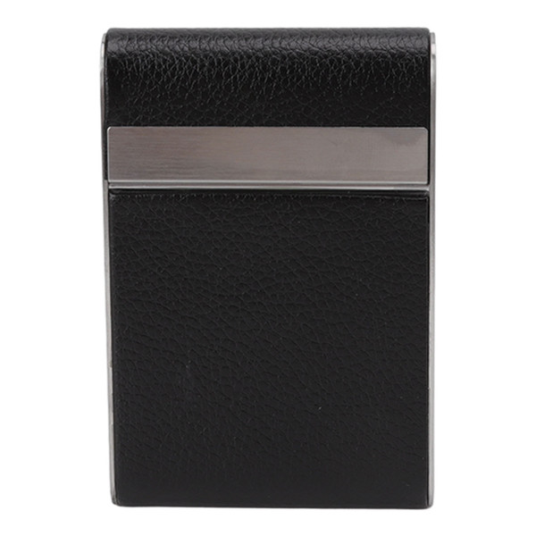 Cigarette Case Large Capacity Hold 20pcs Simple Stylish Slim Cigarette Holder Case for Women Men Office Travel D