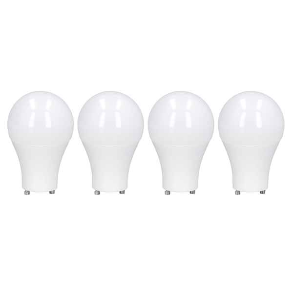 4PCS GU24 Light Bulb High Brightness Energy Saving LED A19 Light Bulb for Bedroom Office 120V