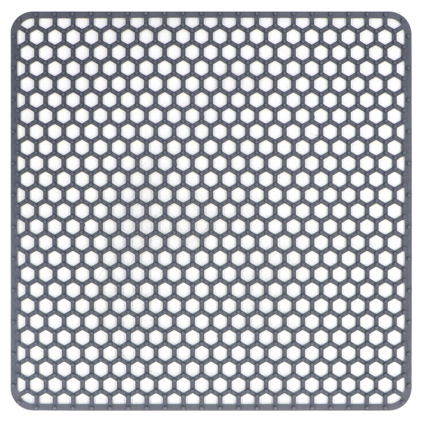 Sink Mat Silicone Durable Grid Design Anti Slip Sink Protection Pad for Kitchen Stainless Steel Ceramic Sinks