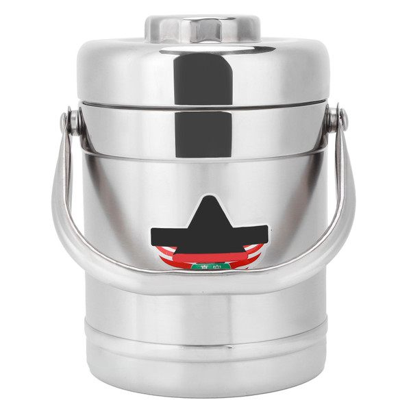 1.2L StraightShaped Stainless Steel Vacuum Lunch Box Pot Insulated Food Container for School