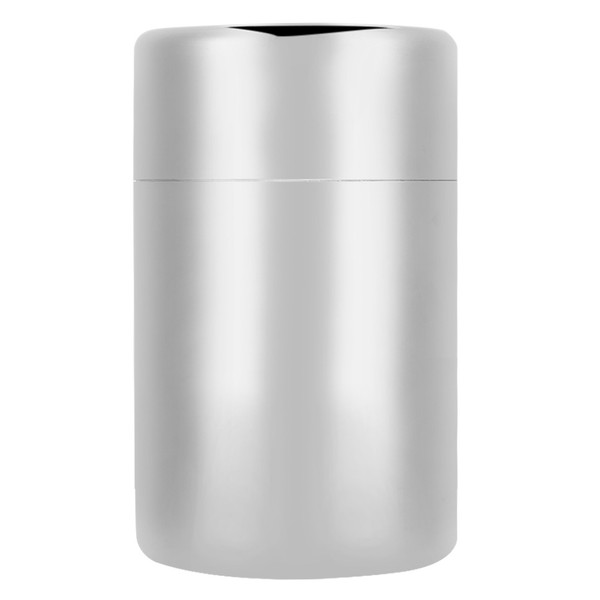 Portable 304 Stainless Steel Sealed Tea Leaf Storage Jar Canister Coffee Bean ContainerS Size 400ml