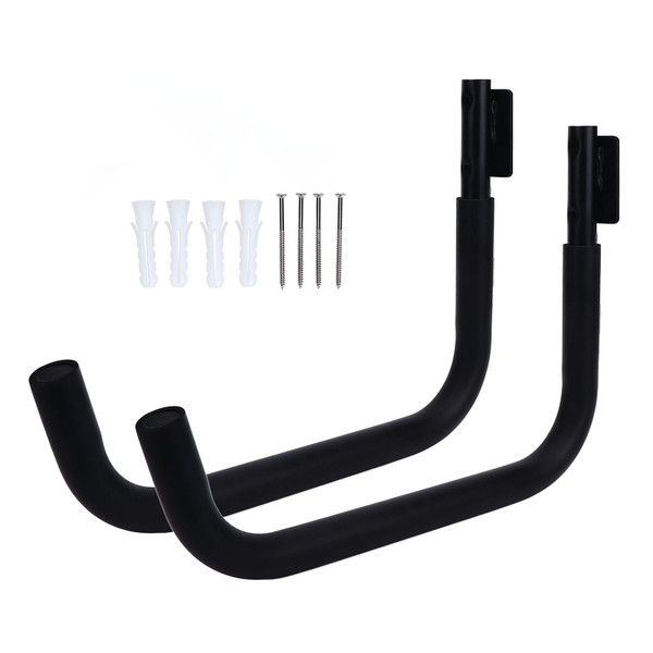 Kayak Rack Wall Mounted 45KG Load Bearing Kayak Wall Mount Profession Galvanized Steel Kayak Storage Rack for Garage Indoor