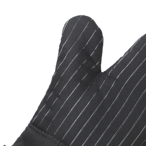 Cotton Silicone Oven Mitts Heat Resistant Non-Slip Barbecue Gloves Kitchen Oven Gloves Potholders 1 Pair Oven Mitts 2 Pot Holders