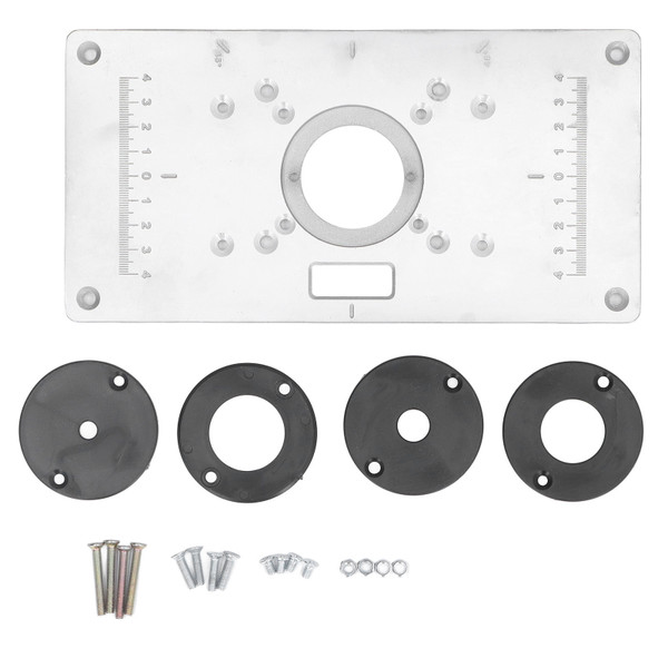Trimming Machine Flip Board Universal Multifunctional Flip Board Woodworking Router Table Insert Plate
