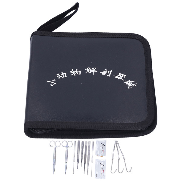 Animal Dissection Kit Biology Laboratory Anatomy Set Device for Poultry Chicken Rabbits