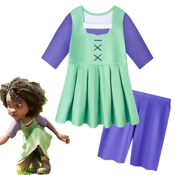 Film Character Dress Shorts Cosplay Costume Set Kids Costumes Halloween Christmas Cosplay Dress Up Props