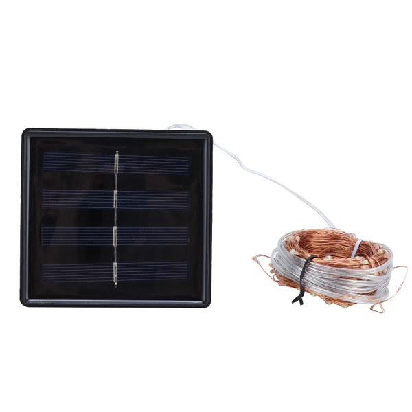 Waterproof Solar String Lights Colorful Copper Wire Lights with 8 Modes for Garden Party Decor300LED 30M