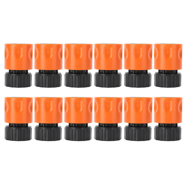 12Pcs Hose Quick Coupling Connector Fitting G3/4 Female Thread Garden Irrigation Accessory
