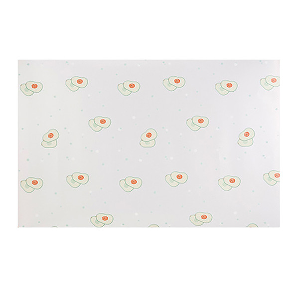 Refrigerator Liner Multipurpose Dustproof Waterproof Oilproof Cute Print Cupboard Mat for Drawer Wardrobe Shoe Cabinet Kitchen Cabinet