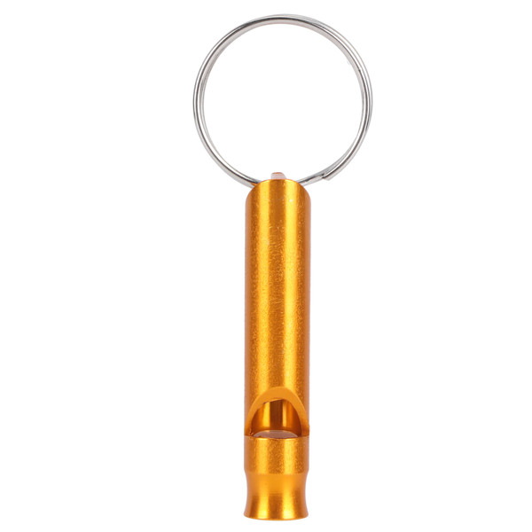 Ultrasonic Whistle Portable Aluminum Alloy Birds Pigeons Training Tool Bird Supplies Orange