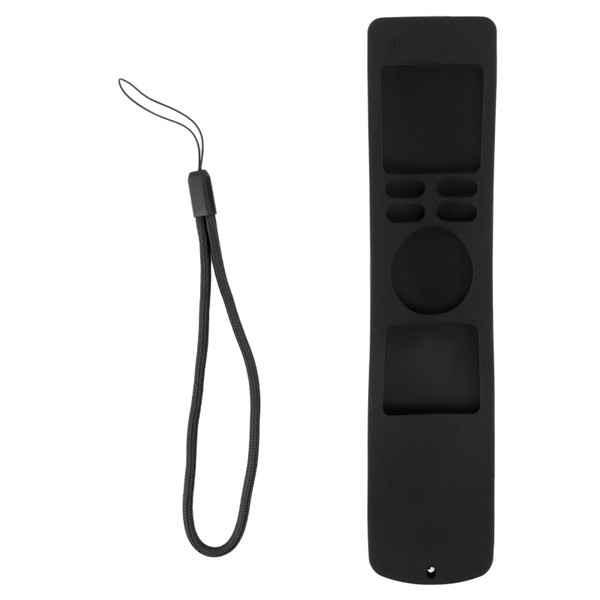 TV Remote Case Soft Silicone Shockproof Non Slip Design TV Remote Protective Cover for Xiaomi Mi 4S TV Black