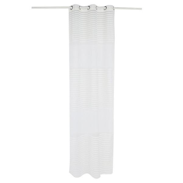 Semi Sheer Window Curtain Bedroom Balcony Drape Curtain Window Treatment(Through Rod 100*270CM)