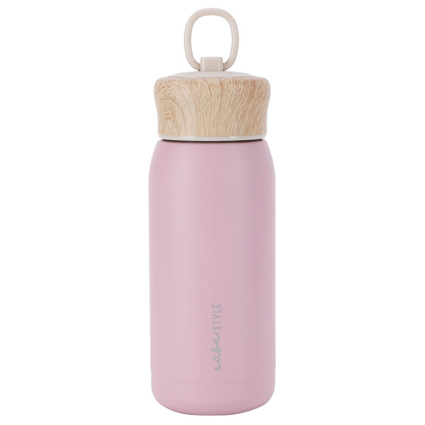330ml Portable Water Cup Straight Sports Stainless Steel Vacuum Cup for Drinking WaterPink 330ml
