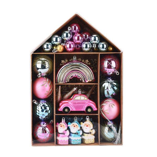 70PCS Christmas Balls Ornaments Delicate Christmas Decoration Balls for Wedding Engagement Anniversary Party