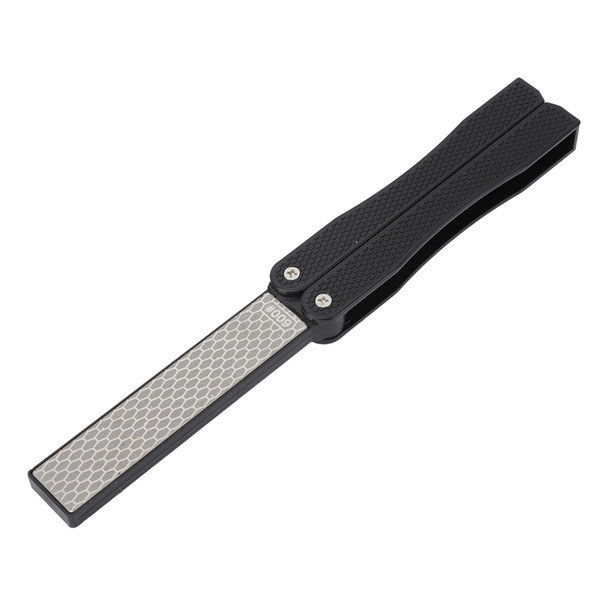 Pocket Knife Sharpener Multipurpose Double Sided Folded Knife Sharpening Stone for Sickle Outdoor Knife Kitchen Knife