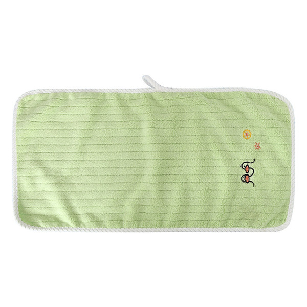 Kids Hand Towels Multipurpose Soft Absorbent Quick Drying Coral Velvet Hand Towels for Kids Bathroom Home Kitchen