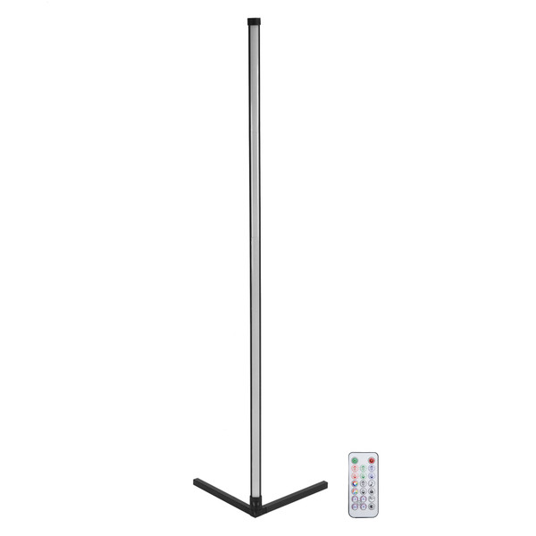 LED Floor Lamp Infrared Remote Control 5050 Color RGB Safe Easy Install Standing Lamp