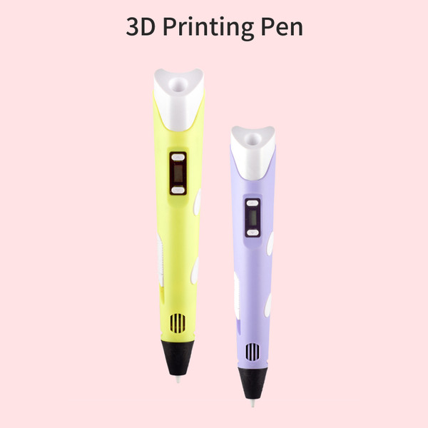 3D Printing Pen Apply with 1.75mm Filament ABS PLA Support Temperature Speed Heat Dissipation with LED   Screen DIY for Teen Children and Adults Christmas Birthday Gift