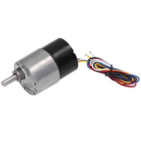 Gear Motor Speed Reduction Brushless D Shaft Low Noise CW CCW Rotation Geared Motor DC12V200RPM