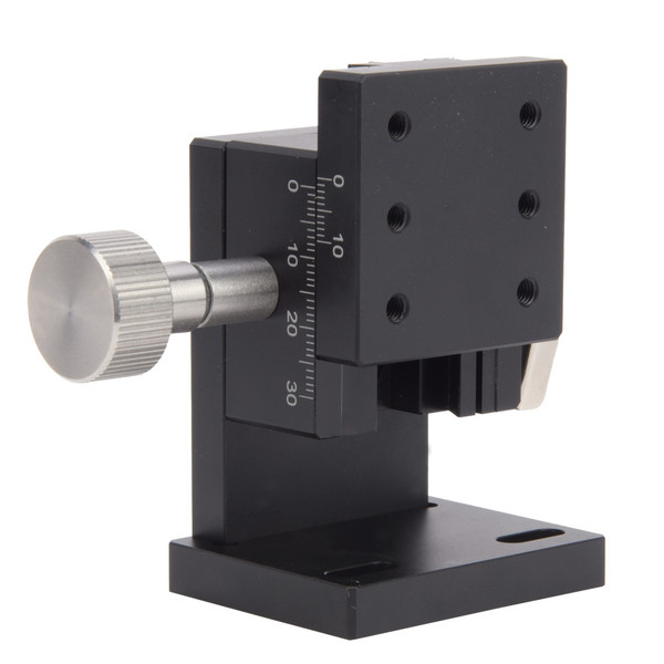Manual Z Trimming Platform Gear Guide High Accuracy Adjustable  Lifting Stage 40x40mm