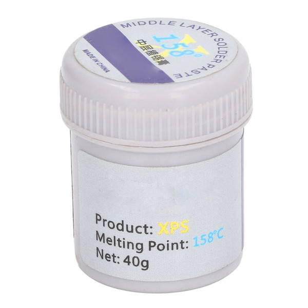 Low Temperature Tin Solder Paste Strong Compounding Force BGA Use Flux Paste 158℃ for Repairing