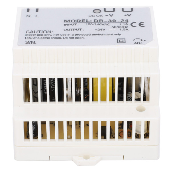 BERM Switch Power Supply DINRail Type Transformer Driver Accessories DR-30-24 100-240VAC