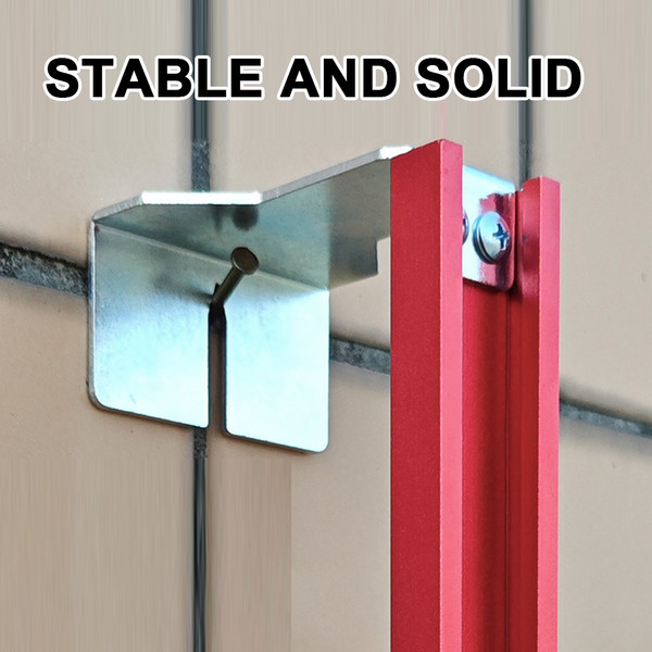 Stable Mounting Aluminum Alloy Construction Adjustable Laser Level Bracket with Universal Adapter Laser Level Accessory 300mm 400mm 500mm 600mm Optional