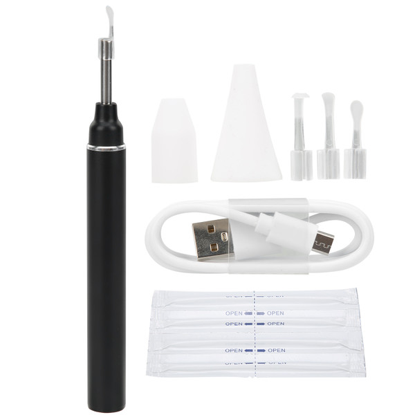 P40 5MP WiFi Ear Cleaning Endoscope Spoon Mini Visual Ear Picker Earwax Removal for Kid