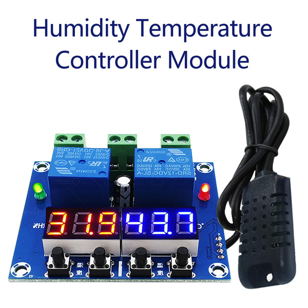 ZFX-M452 Humidity Temperature Controller Module Digital Thermostat Humidistat Controller Automatic Constant Temperature and Humidity   Controller