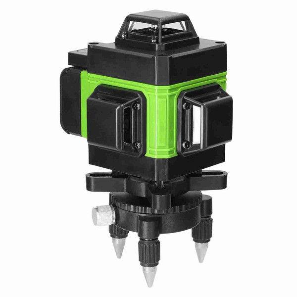 Laser Level Lightweight Portable LCD Display Self Leveling 16 Line Laser Leveler for Indoor Outdoor Construction