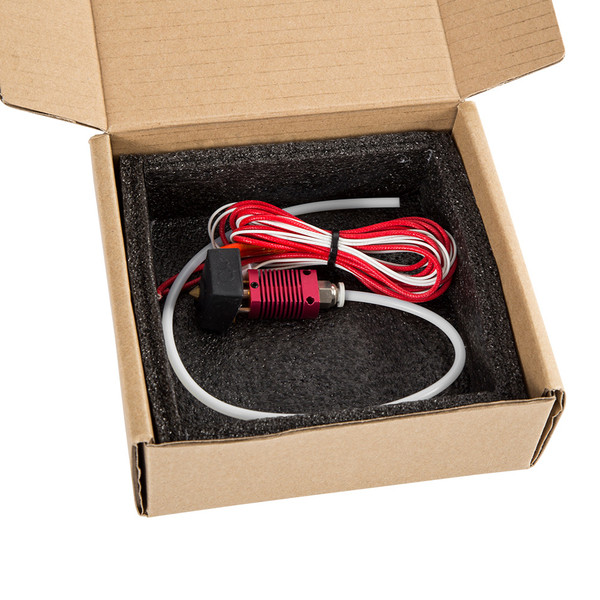 MK8 Assembled Extruder Hot End Kit with Aluminum Heating Block 0.4mm Nozzle for Ender-3/Ender-3s/Ender-3 pro 3D printer