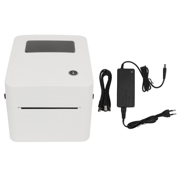 Bluetooth Shipping Label Printer 110mm USB Thermal Shipping Label Printer for Android 100‑240V EU Plug