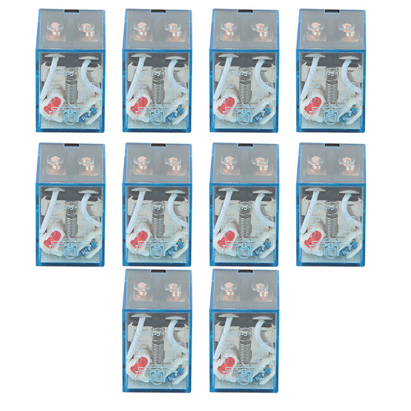 10pcs LY2N-J 5A 8Pin DPDT Electromagnetic Coil Power Relay (220VAC)