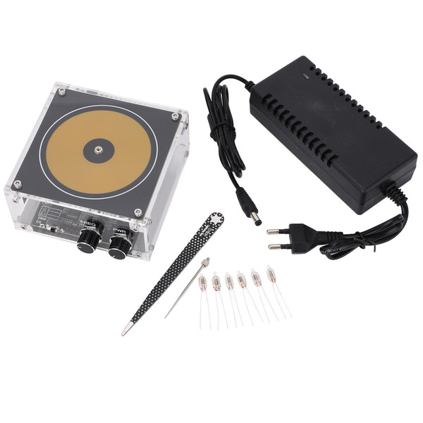 BT Music Coil Wireless Transmission Arc Coil Generator Portable Scientific Desk Toy