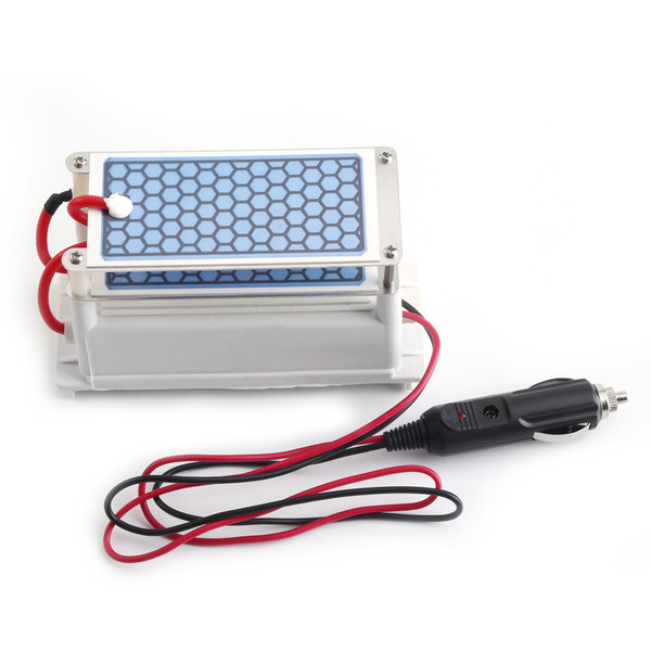 12v 10g/h Car Portable Ozone Generator Ceramic Plate Ozonizer Air Sterilizer