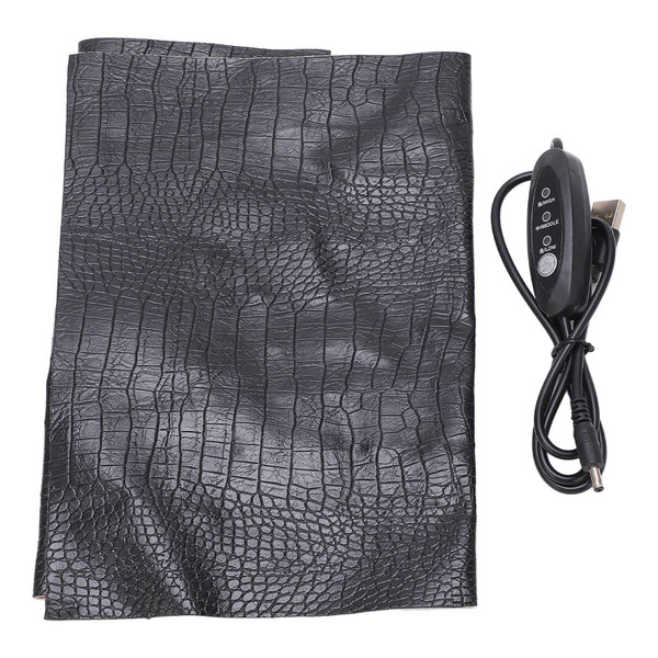 Heating Pad 3 Temperature Adjustable Washable PU USB Heating Mat for Pet Reptile 5V 2A 2240