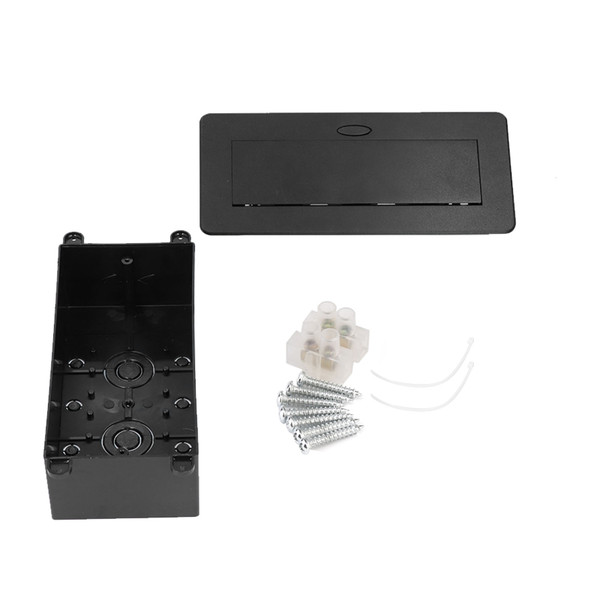 Desktop Socket Embedded Power Outlet 3‑Position for Conference Charging  Standard  16A