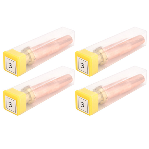 4Pcs Propane Cutting Torch Tips High Temperature Resistance Fast Cutting Isobaric Cutting Nozzle3#