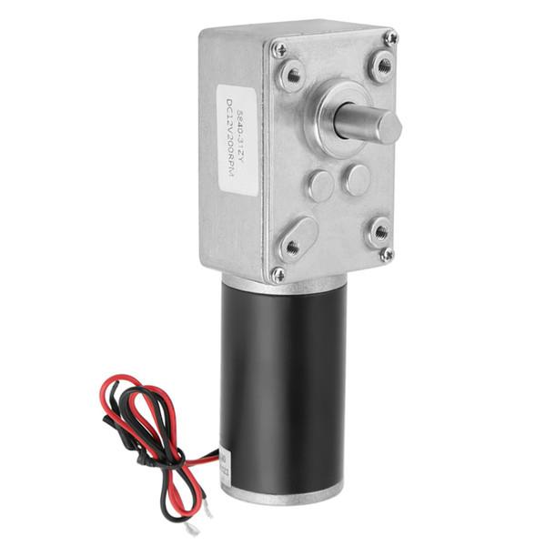 12V 200RPM 5840‑31ZY Permanent Magnet DC Turbo Worm Geared Motor Reduction Motor