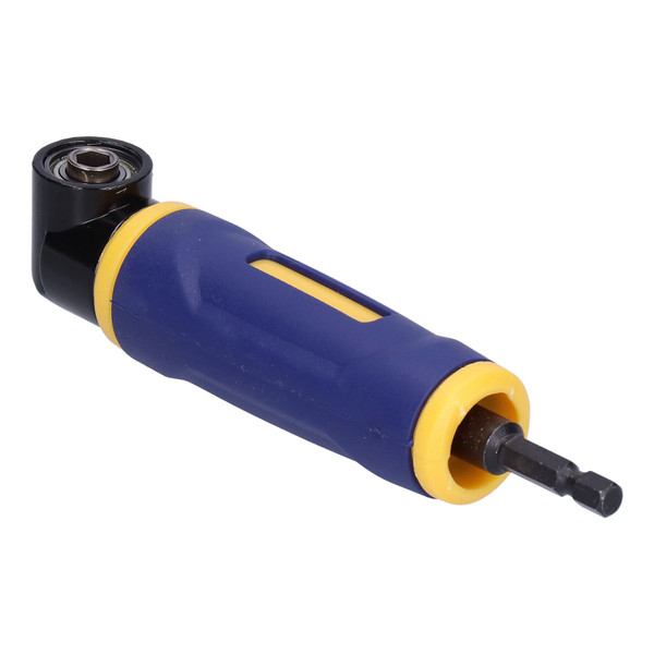 Right Angle Extension Driver Drilling Shank 1/4in Hex Drill Bit Socket Holder Woodworking Tool