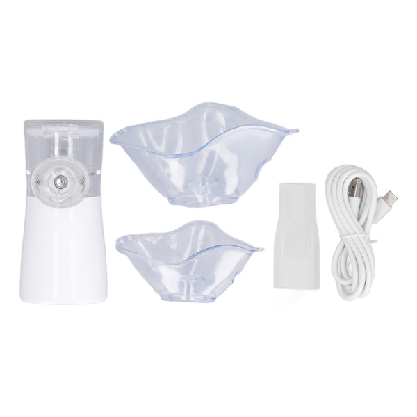 Portable Nebulizer 30ML Ultra Fine Atomization Quiet Handheld Cool Mist Inhaler for Adults and Children Blue