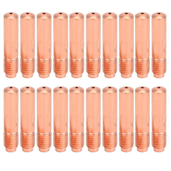 20pcs Welding Contact Tips Nozzle 000068 Fit for Miller Millermatic M‑10 M‑15 M‑25 M‑40 M‑100 M‑150