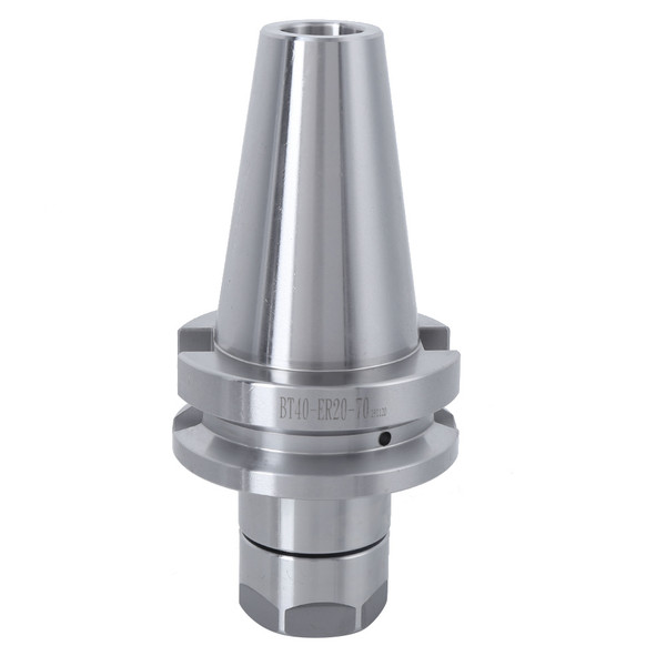 CNC Tool Holder High Accuracy Withstand Pressure for Chuck Milling Lathe BT40‑ER20‑70