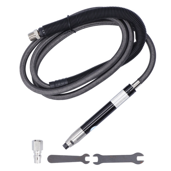 Pneumatic Grinding Pen Air Grinder Adjustable Portable Polishing Tool Set Kit KP‑6091JP Plug
