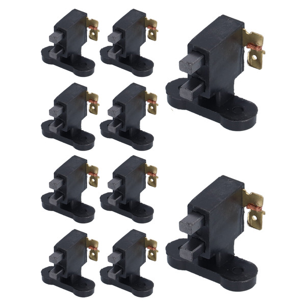10Pcs Generator Carbon Brush Convenient Easy Connection Sturdy Durable Reliable Assembly Generator Head for GX160
