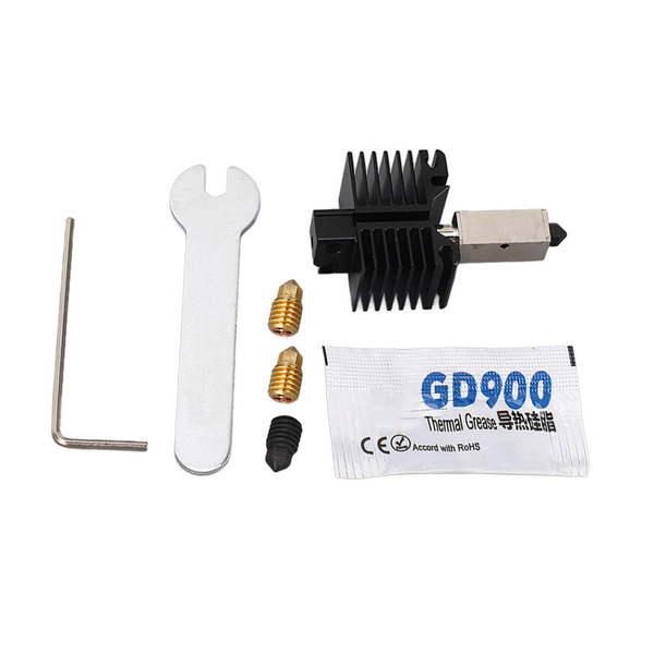 Extruder Hot End Kit 3D Printer Detachable Hotend Nozzle Set for Bambu Lab X1 P1P X1 Carbon Type 2