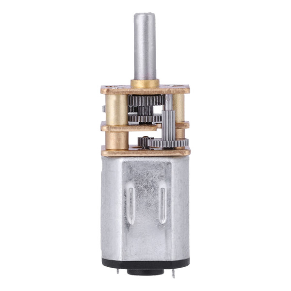 New N20 DC3V 6V 12V 50‑2000RPM Speed Reduction Gear DC Motor with Metal Gearbox