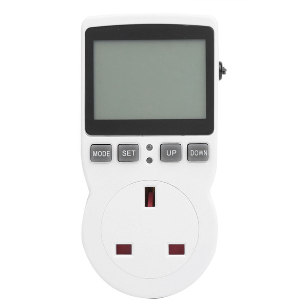 Digital Thermostat Socket Temperature Control with Timer Switch Sensor Probe Heating Cooling Mode  AC