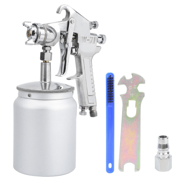 Spray Guns Set for Car Wall Doors Paint Spraying Tools with Pot W‑71 1.5mm 600CCEuropean Style
