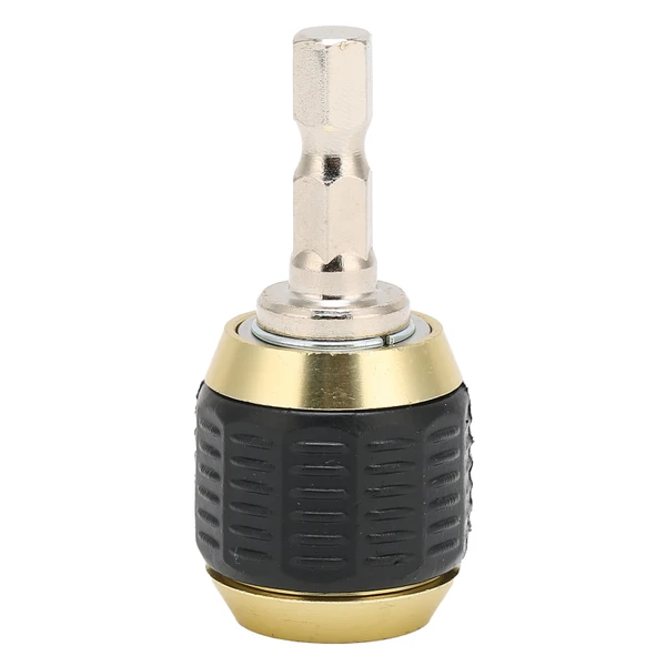 PopUp Drill Chuck Hex 1/4in Metal Screwdriver Adapter Accessory Tool for Electric